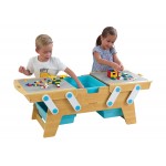 Masuta de construit piese LEGO Building Bricks Play N Store Table Kidkraft